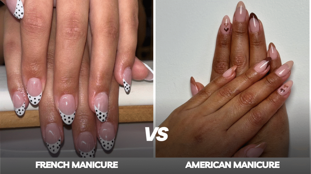 American Manicure vs French Manicure